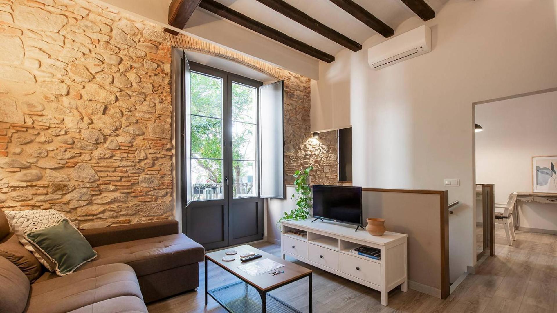 Old Town Duplex With Character Apartment Girona Luaran gambar