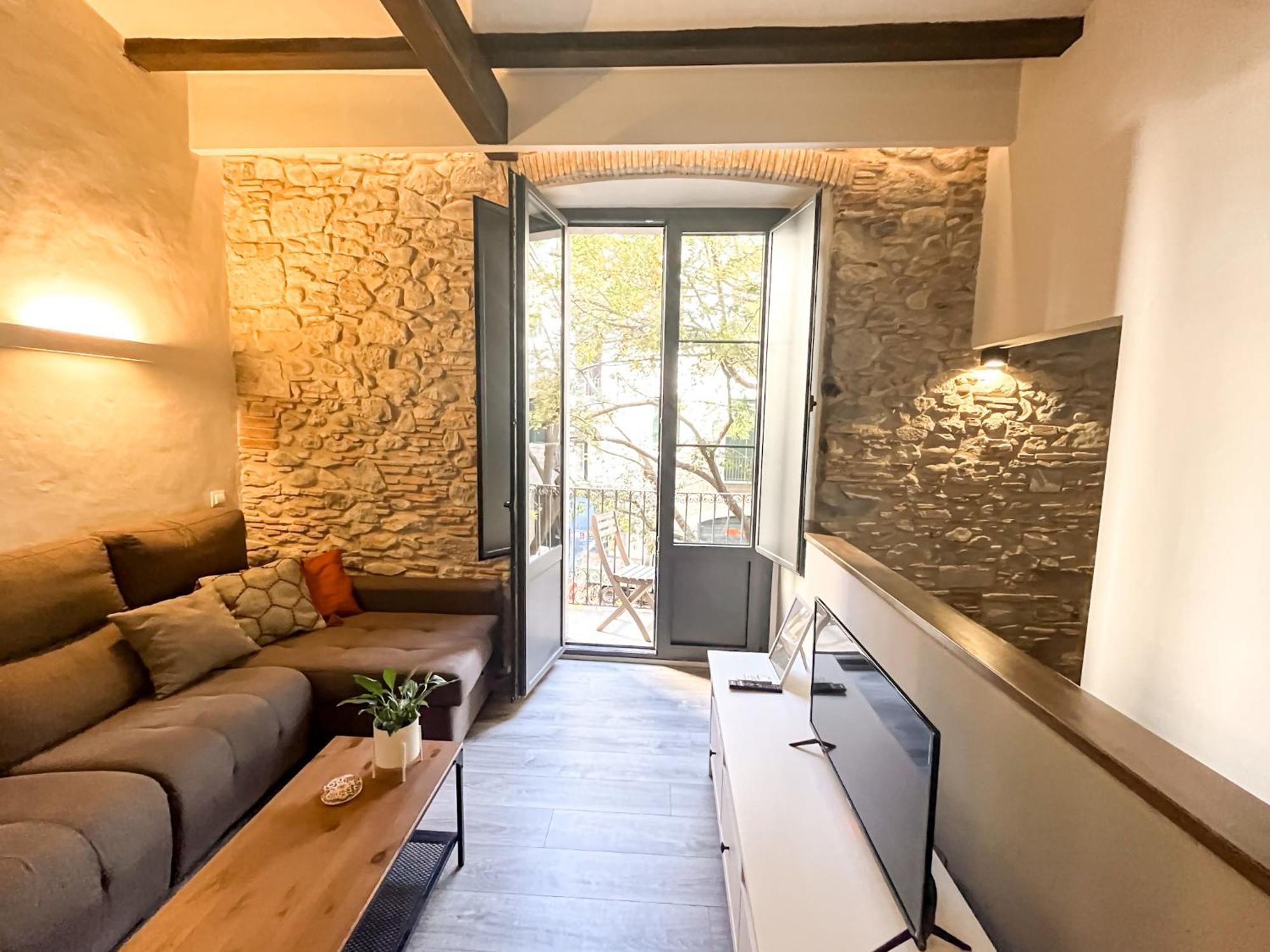 Old Town Duplex With Character Apartment Girona Luaran gambar
