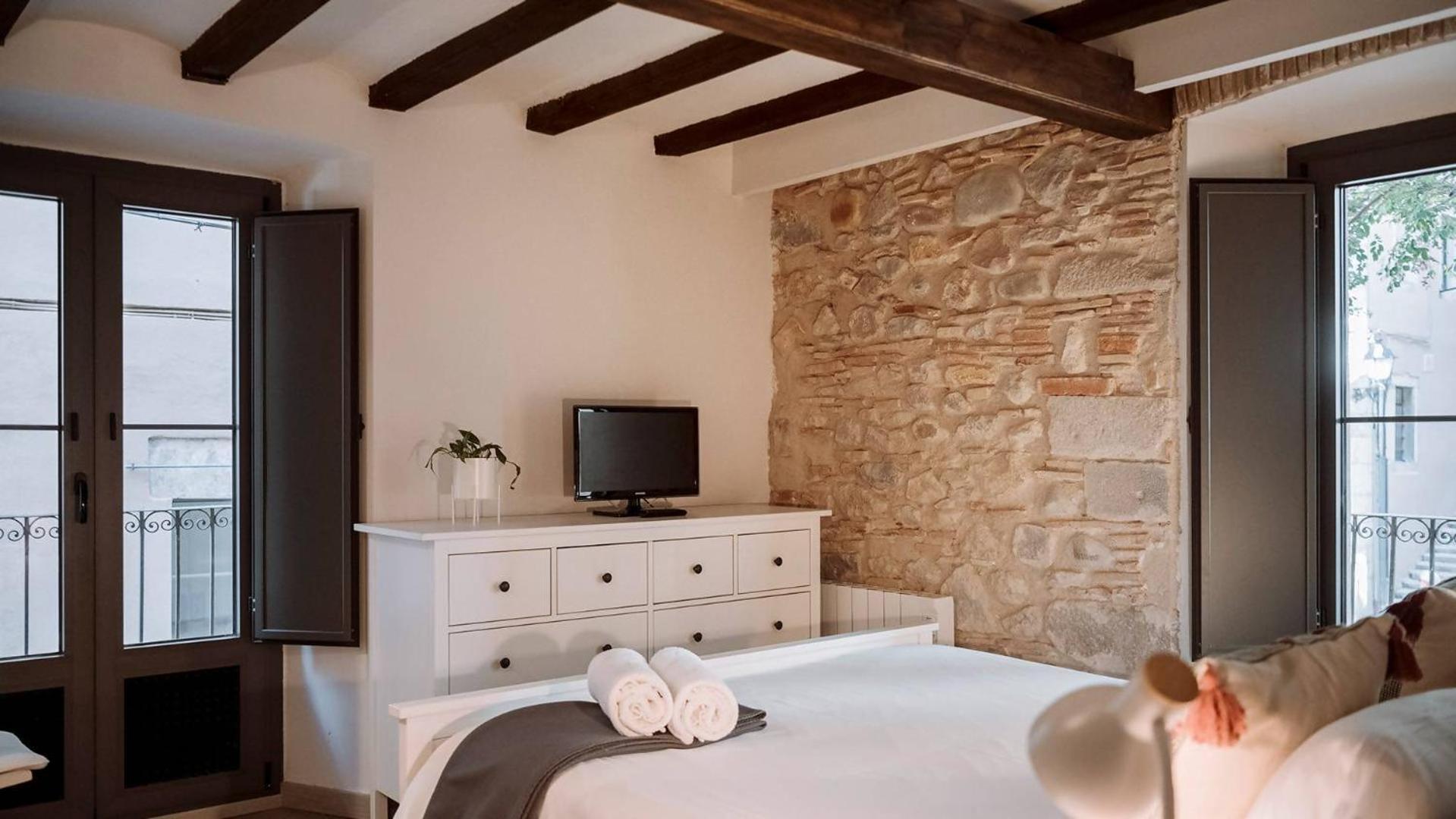 Old Town Duplex With Character Apartment Girona Luaran gambar