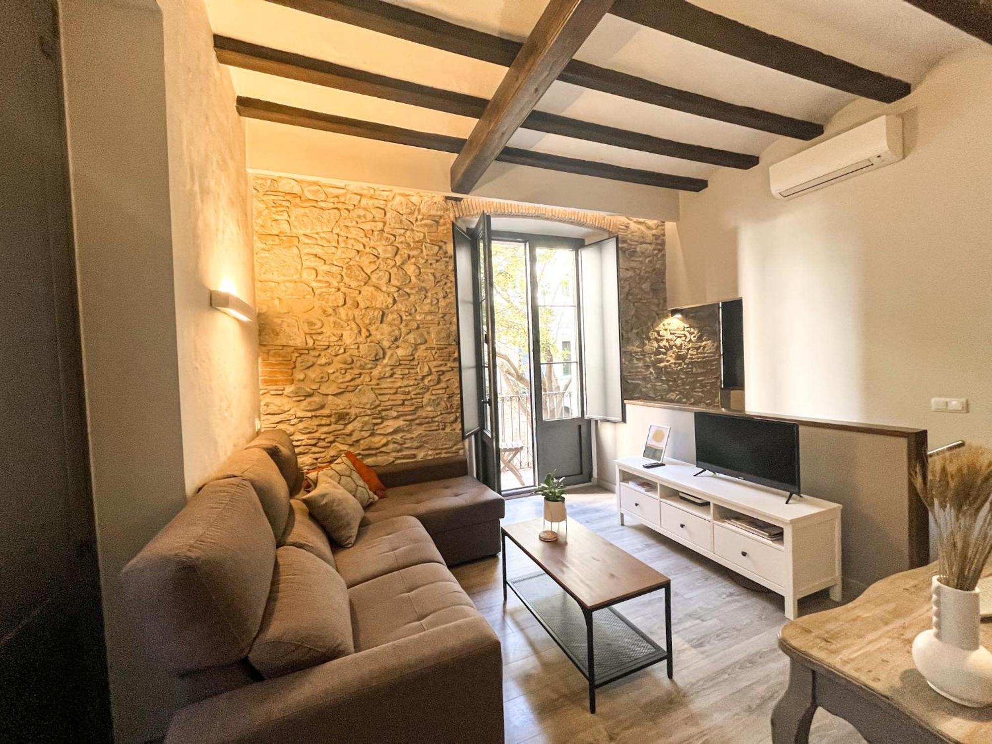 Old Town Duplex With Character Apartment Girona Luaran gambar