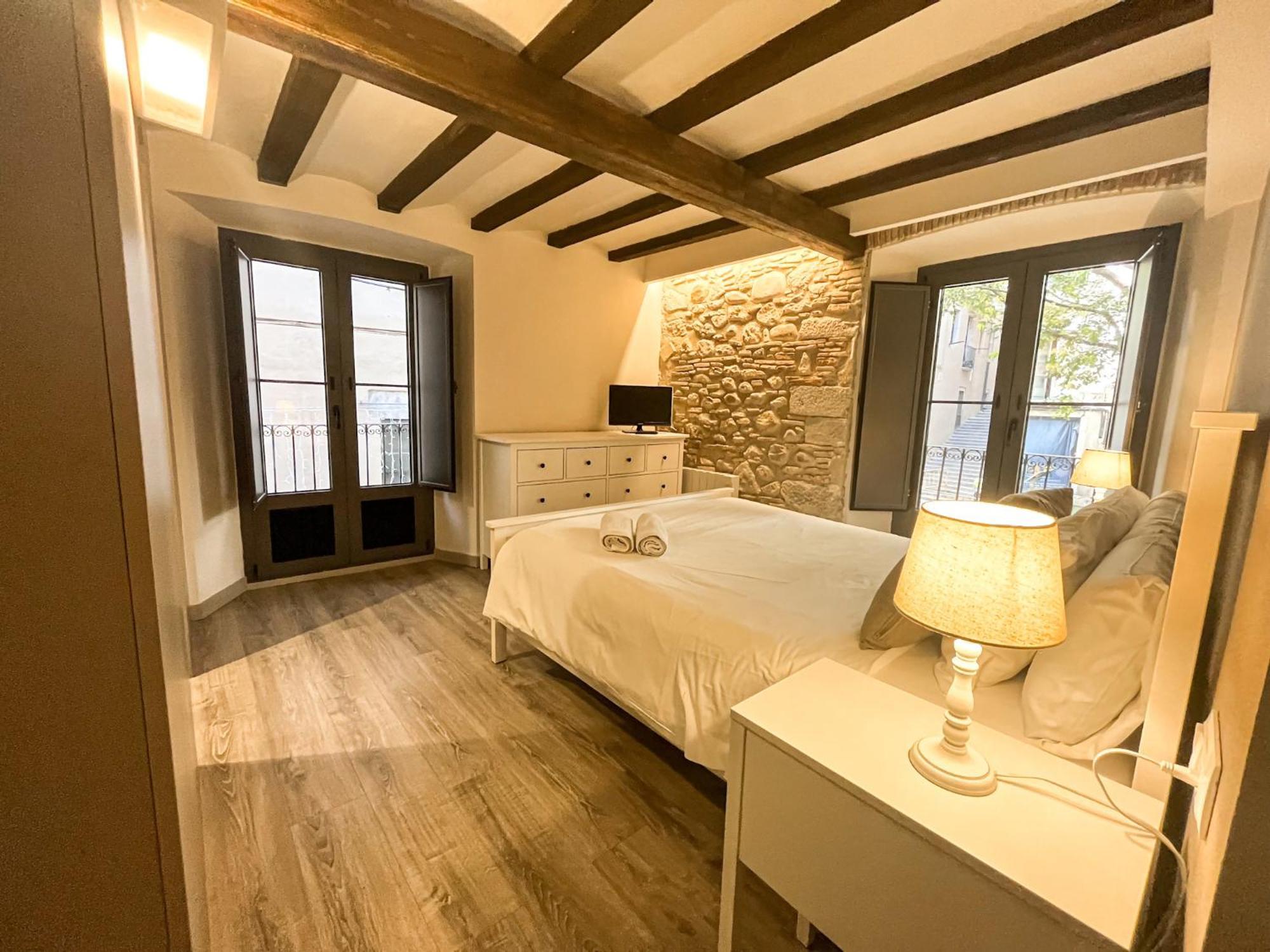 Old Town Duplex With Character Apartment Girona Luaran gambar